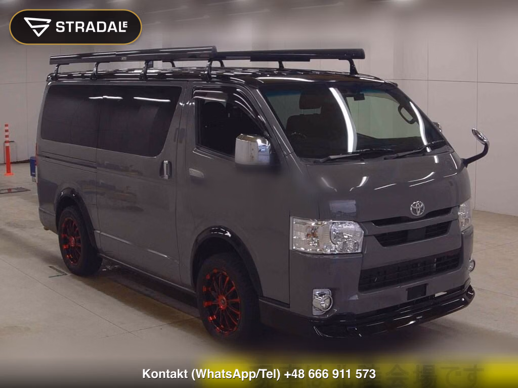 TOYOTA HIACE VAN 5D 4WD LONG SUPER GL DARK PRIME2 2022, aukcja z Japonii, zdjęcie 1