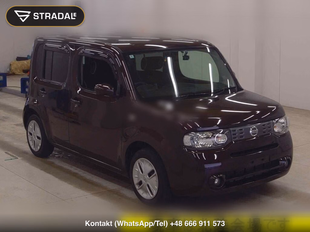 NISSAN CUBE 15X INDIGO + PLASMA 2012, aukcja z Japonii, zdjęcie 1