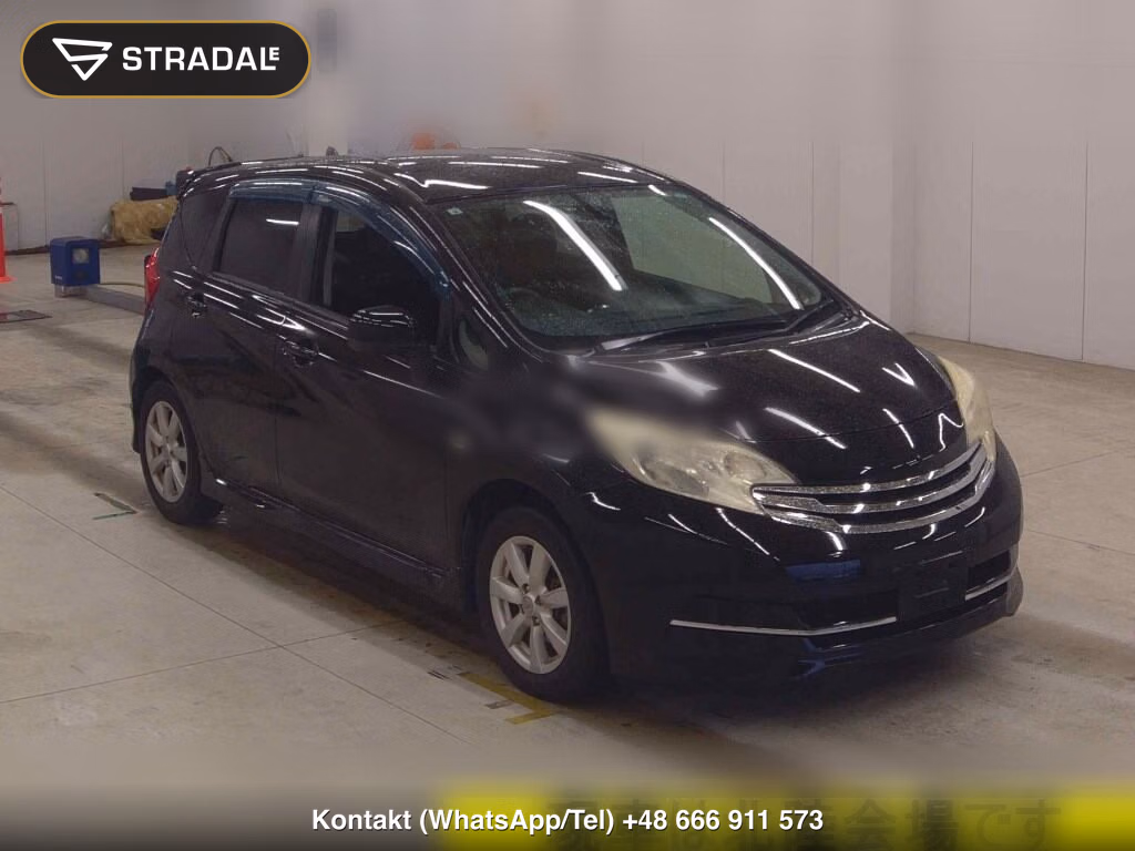 NISSAN NOTE RIDER 2013, aukcja z Japonii, zdjęcie 1