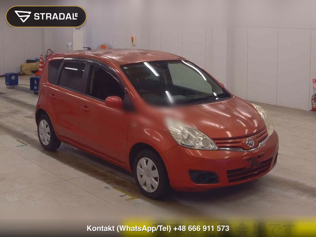 NISSAN NOTE 15X 2010, aukcja z Japonii, zdjęcie 1