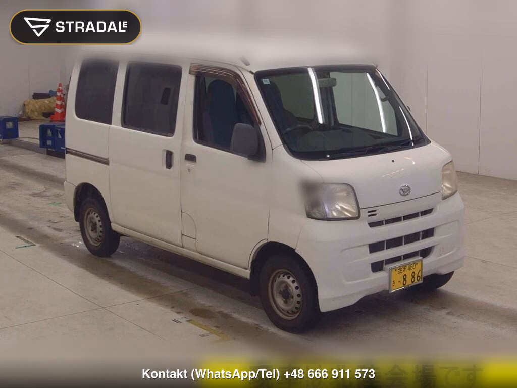 DAIHATSU HIJET CARGO 5D 4WD DELUXE 2013, aukcja z Japonii, zdjęcie 1