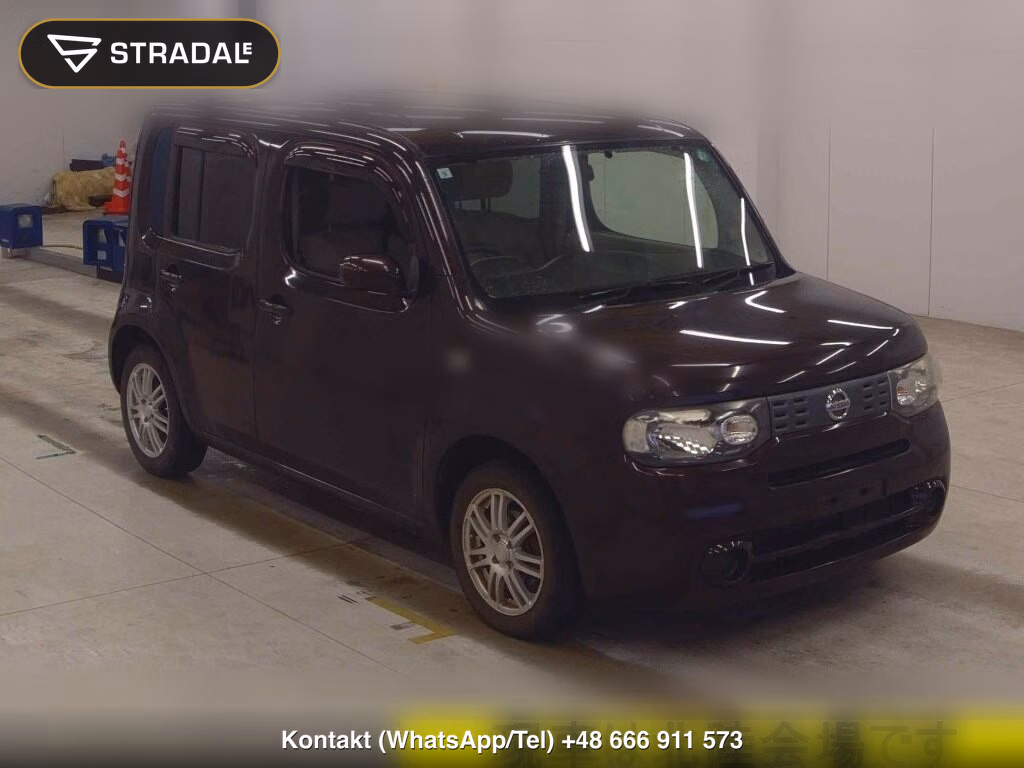 NISSAN CUBE 15G 2015, aukcja z Japonii, zdjęcie 1