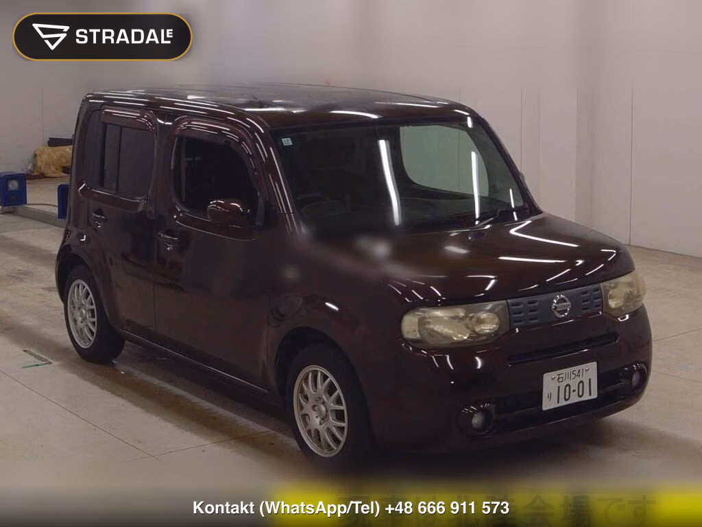 NISSAN CUBE 15X V SELECTION 2009, aukcja z Japonii, zdjęcie 1