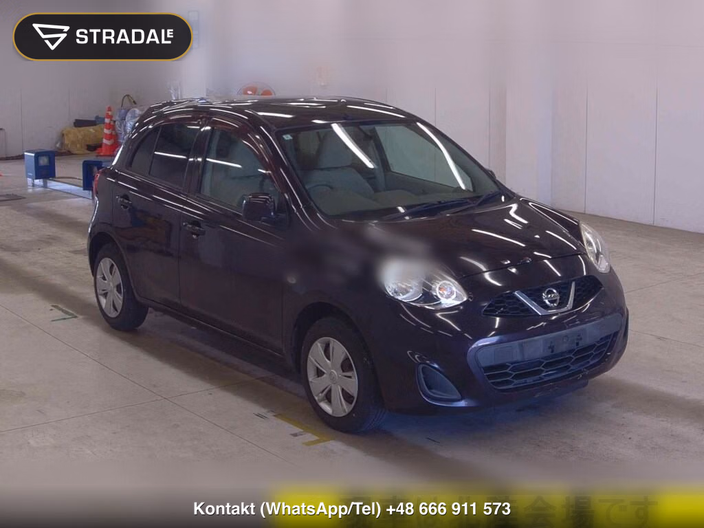 NISSAN MARCH 5D 2018, aukcja z Japonii, zdjęcie 1