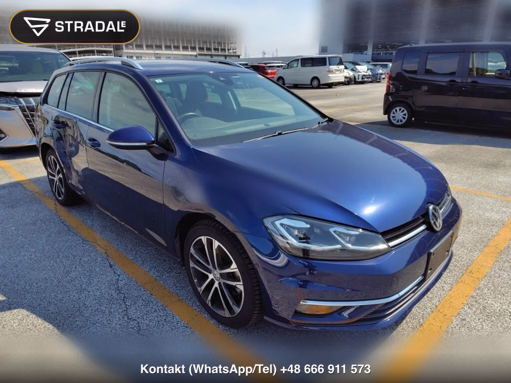 VOLKSWAGEN GOLF VARIANT TDI COMFORT LINE MEISTER 2019, aukcja z Japonii, zdjęcie 1