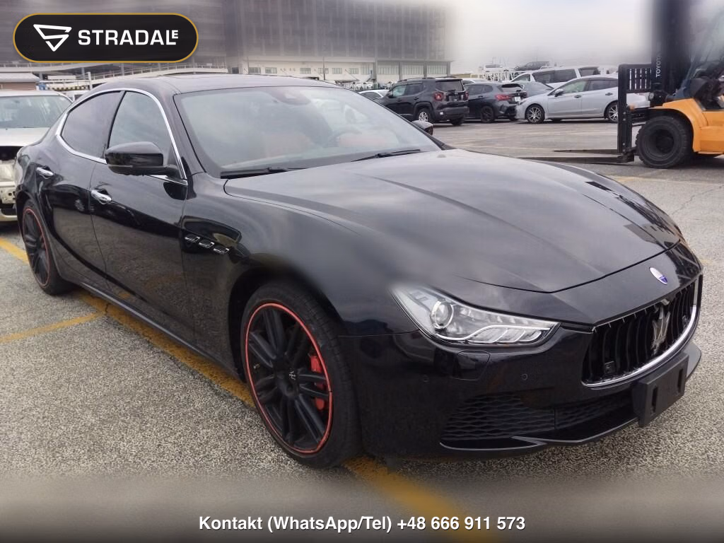 MASERATI GHIBLI 4D S 2017, aukcja z Japonii, zdjęcie 1