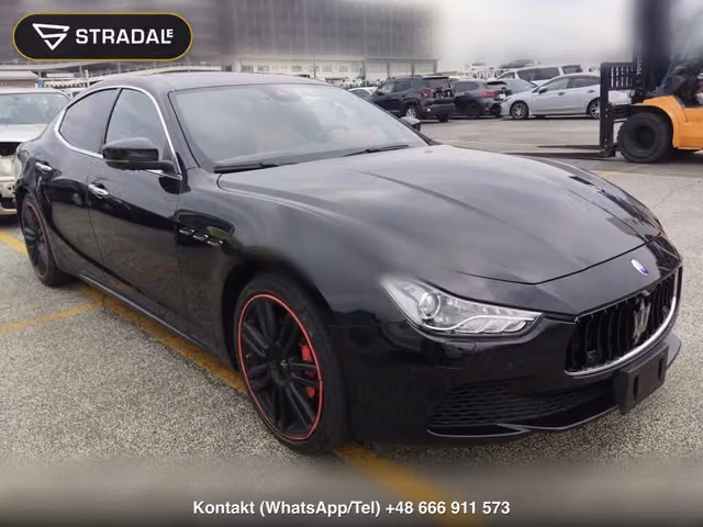 MASERATI GHIBLI 4D S 2017, samochód z aukcji Japonii