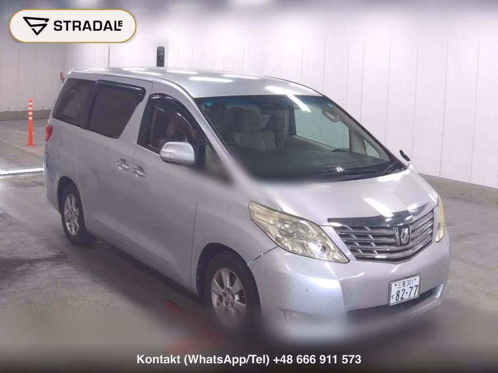 TOYOTA ALPHARD 240X 2008, aukcja z Japonii, zdjęcie 1