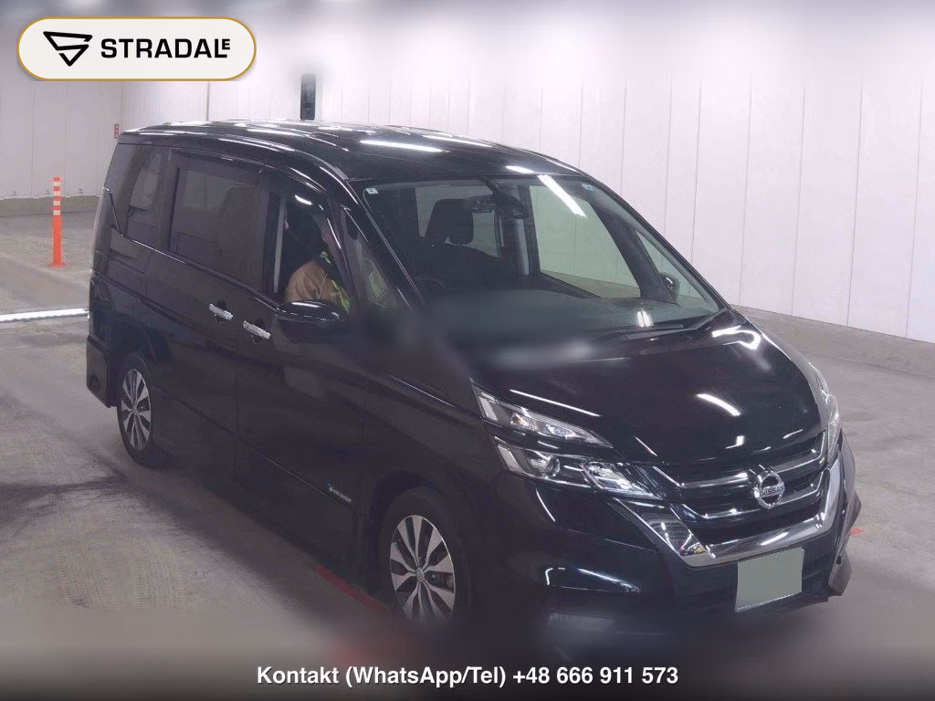 NISSAN SERENA 5D HIGHWAY STAR V SELECTION 2018, aukcja z Japonii, zdjęcie 1