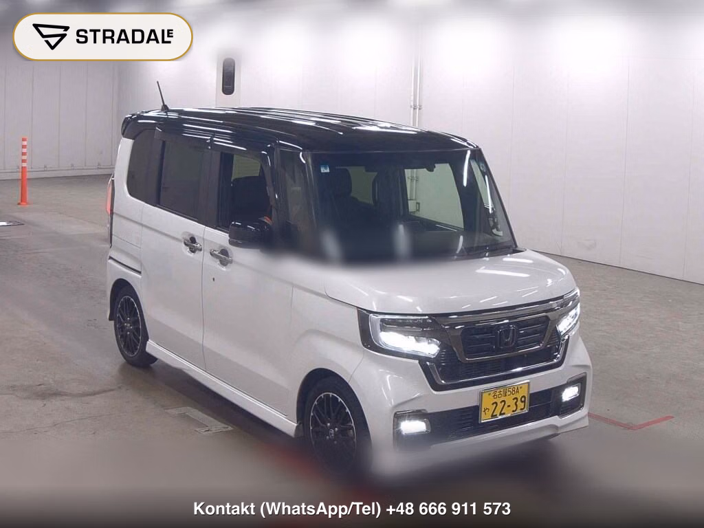 HONDA N-BOX CUSTOM L・TURBO COORDINATE STYLE 2021, aukcja z Japonii, zdjęcie 1