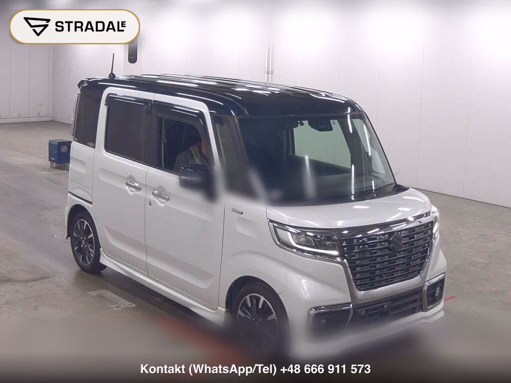 SUZUKI SPACIA CUSTOM HYBRID XS TURBO 2018, aukcja z Japonii, zdjęcie 1