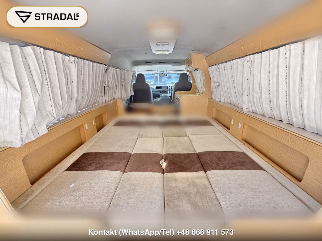 TOYOTA HIACE WAGON 4D 4WD CAMPING, miniaturka 9