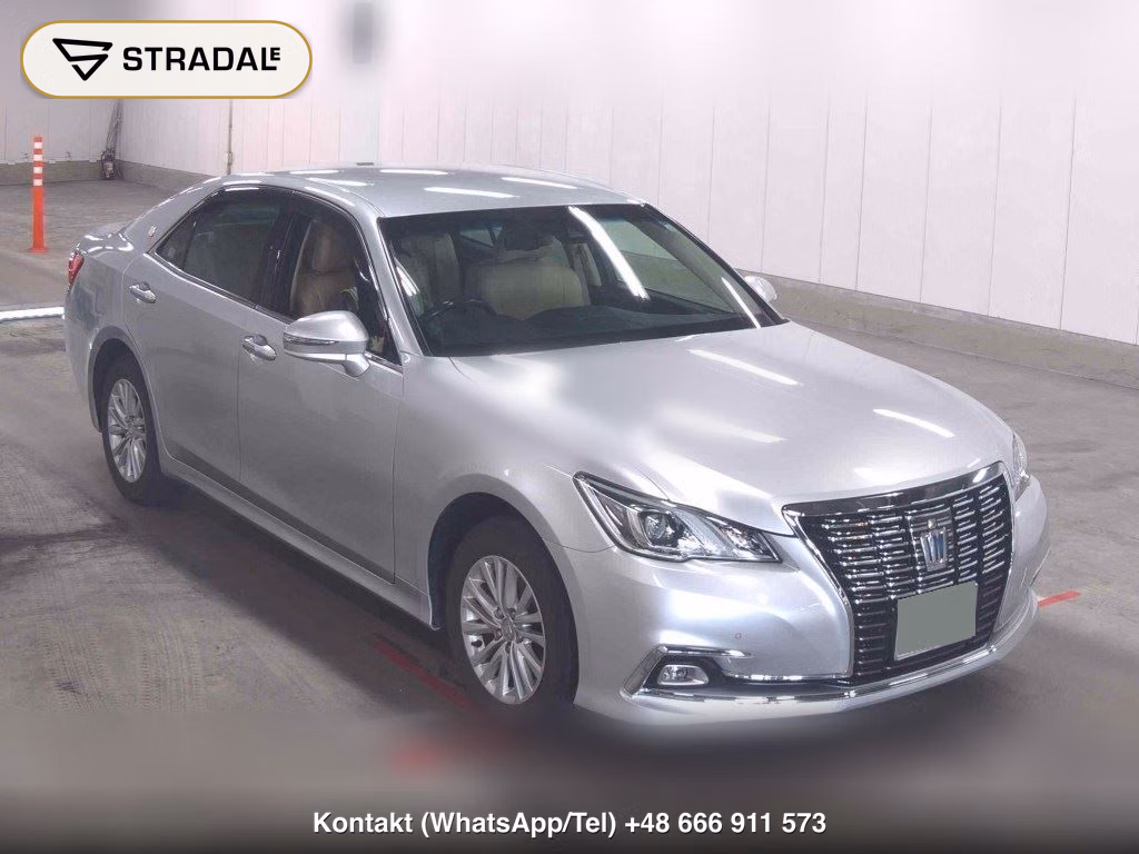 TOYOTA CROWN HYBRID 4WD ROYAL SALOON FOUR 2017, aukcja z Japonii, zdjęcie 1