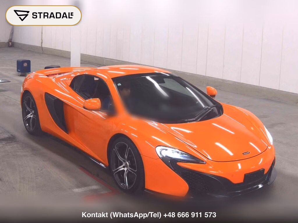 MCLAREN 650S SPIDER BASE GRADE 2014, aukcja z Japonii, zdjęcie 1