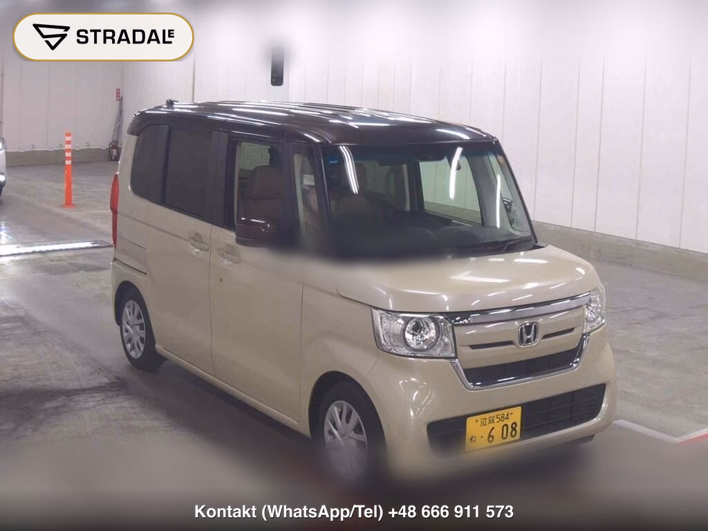 HONDA N-BOX G･EX HONDA SENSING 2018, aukcja z Japonii, zdjęcie 1