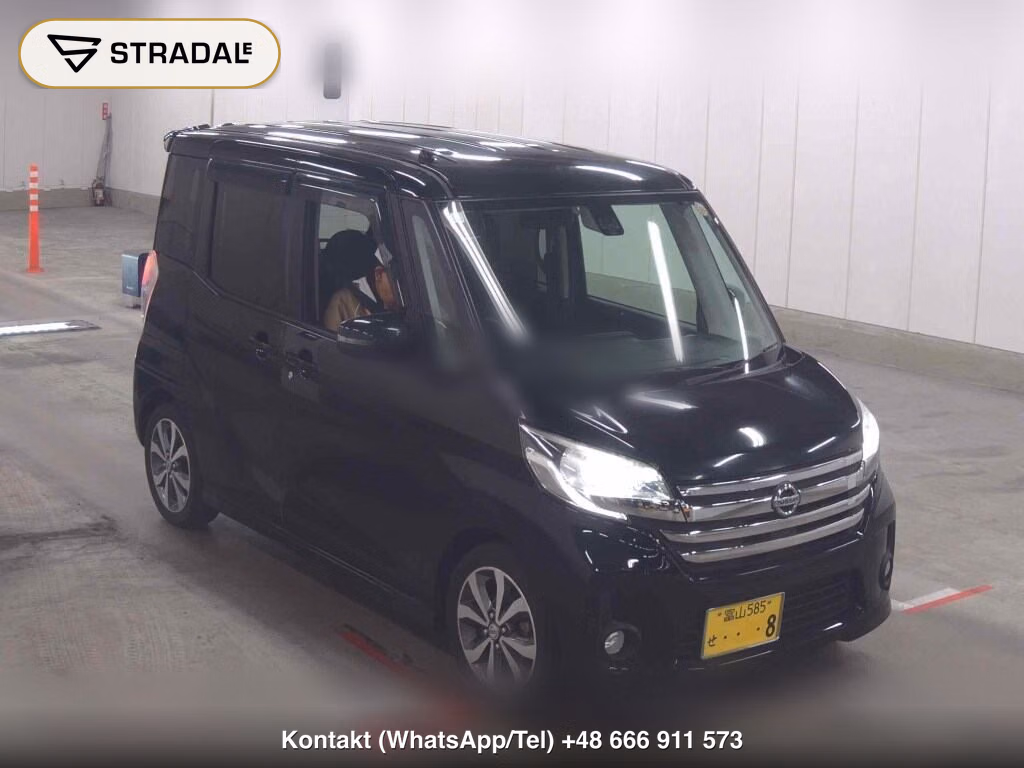NISSAN DAYZ ROOX 4WD HIGHWAY STAR TURBO 2016, aukcja z Japonii, zdjęcie 1