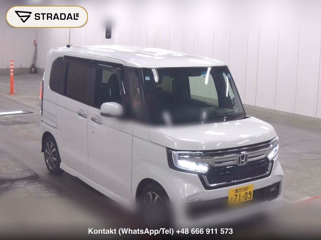 HONDA N-BOX CUSTOM L 2021, aukcja z Japonii, zdjęcie 1