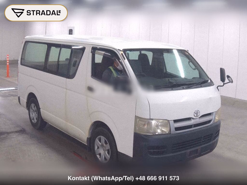TOYOTA HIACE VAN 4D DX 2006, aukcja z Japonii, zdjęcie 1