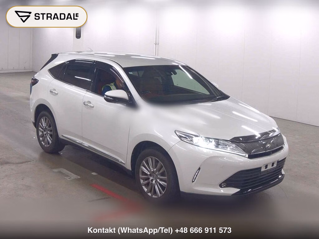 TOYOTA HARRIER PROGRESS METAL AND LEATHER PACKAGE 2019, aukcja z Japonii, zdjęcie 1
