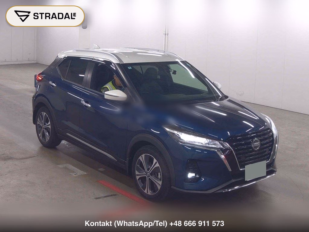 NISSAN KICKS 5D X 2022, aukcja z Japonii, zdjęcie 1