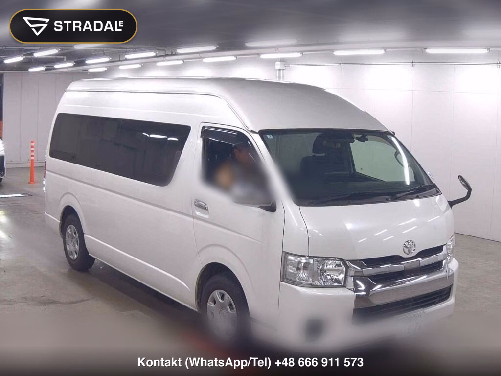 TOYOTA HIACE WAGON 4D GRAND CABIN 2019, aukcja z Japonii, zdjęcie 1