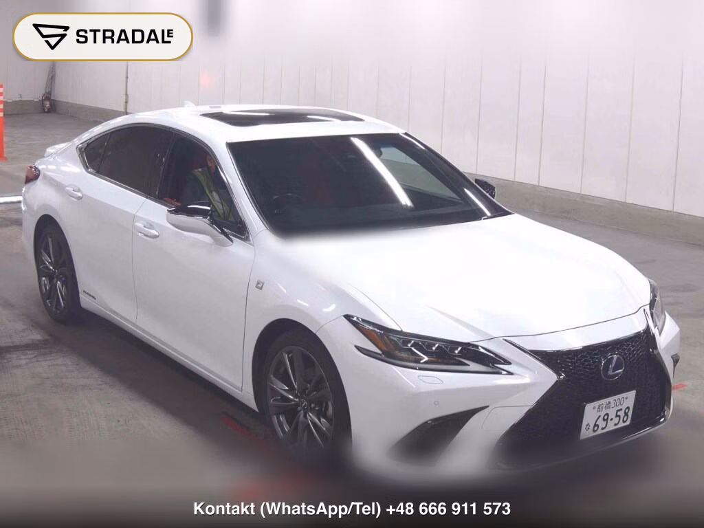 LEXUS ES ES300H F SPORT 2019, aukcja z Japonii, zdjęcie 1