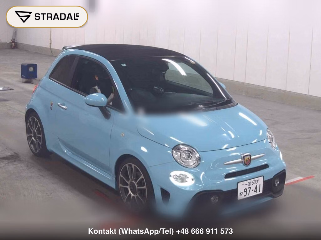 ABARTH 595C TURISMO 2021, aukcja z Japonii, zdjęcie 1