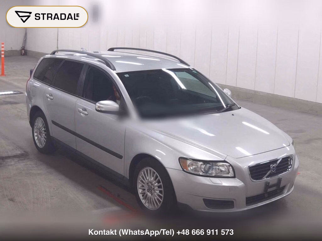 VOLVO V50 2.4I SE 2007, aukcja z Japonii, zdjęcie 1