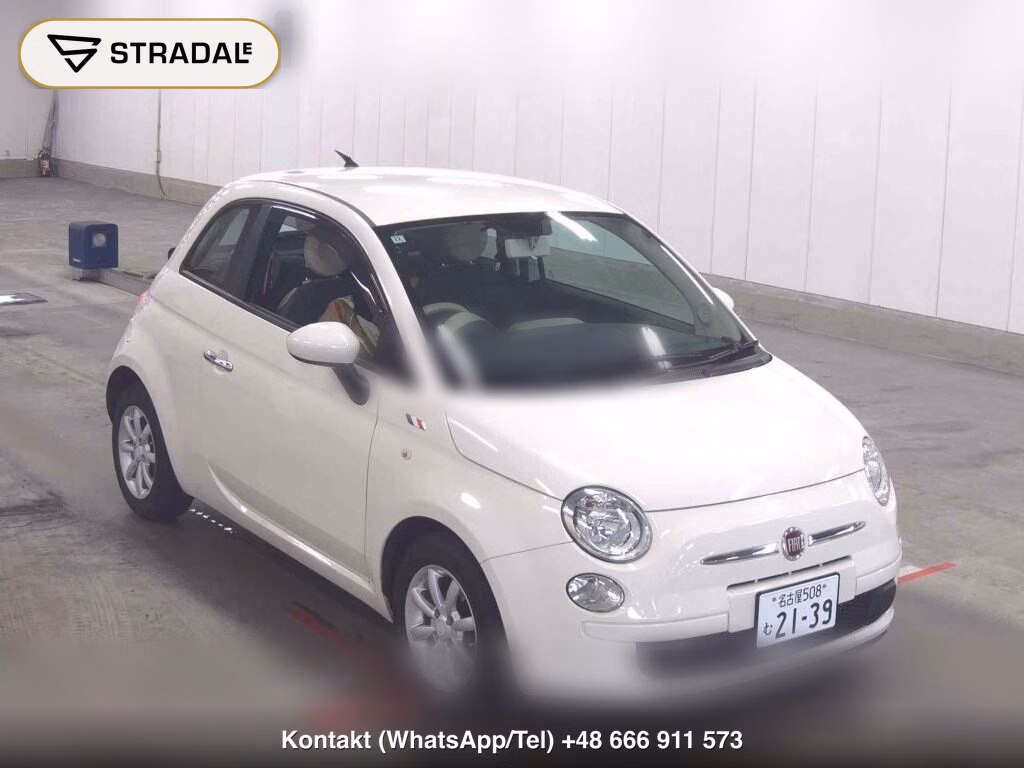 FIAT 500 1.2 POP 2014, aukcja z Japonii, zdjęcie 1