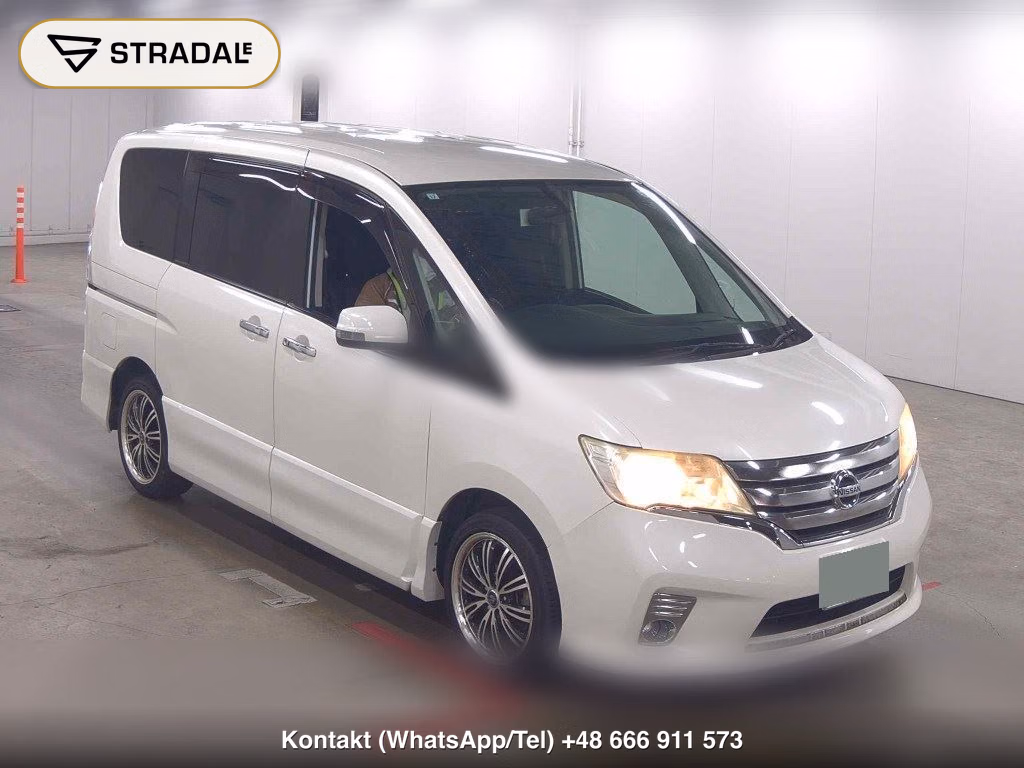 NISSAN SERENA 5D HIGHWAY STAR 2011, aukcja z Japonii, zdjęcie 1