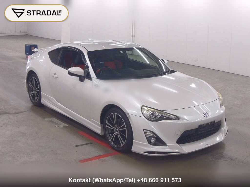 TOYOTA 86 GT LIMITED 2012, aukcja z Japonii, zdjęcie 1