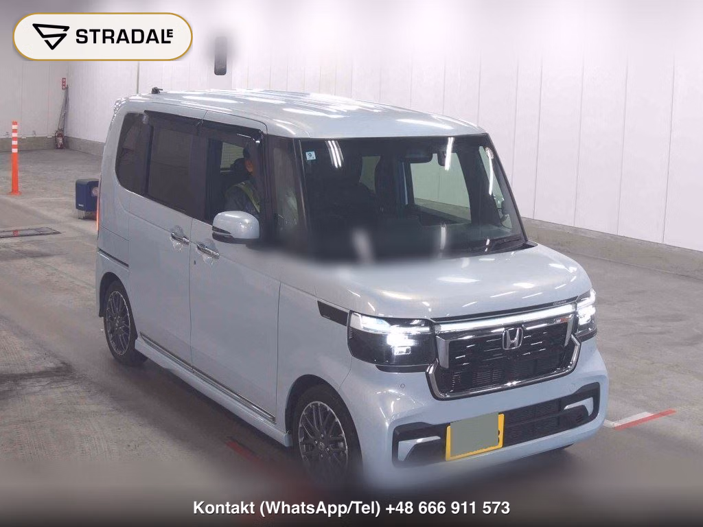 HONDA N-BOX CUSTOM TURBO 2024, aukcja z Japonii, zdjęcie 1