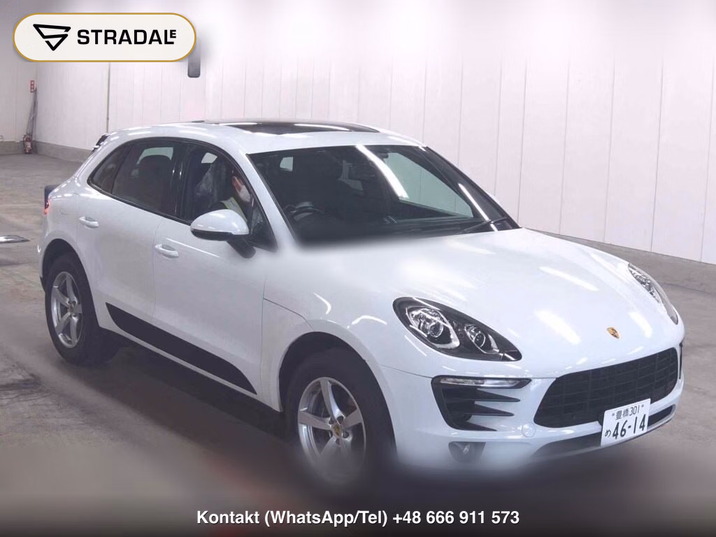 PORSCHE MACAN 4WD MACAN SPORT CHRONO PACKAGE 2017, aukcja z Japonii, zdjęcie 1