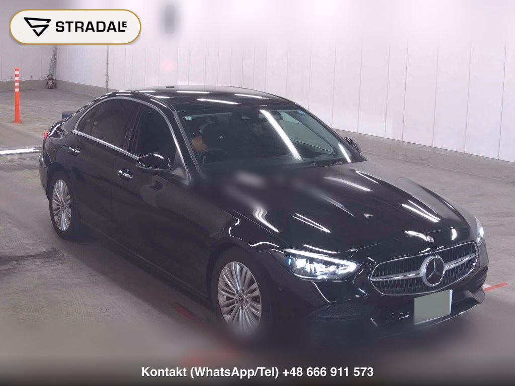 MERCEDES BENZ C-CLASS 4D C200 AVANTGARDE ISG MODEL 2022, aukcja z Japonii, zdjęcie 1