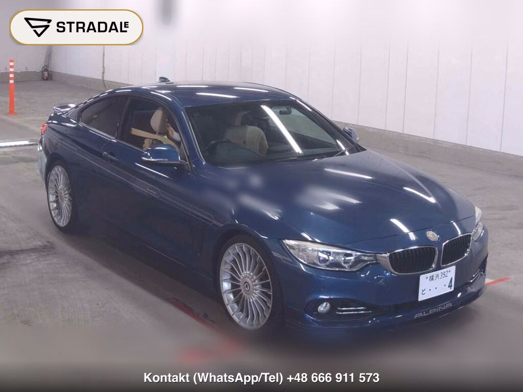 BMW ALPINA B4 CP BITURBO COUPE 2014, aukcja z Japonii, zdjęcie 1