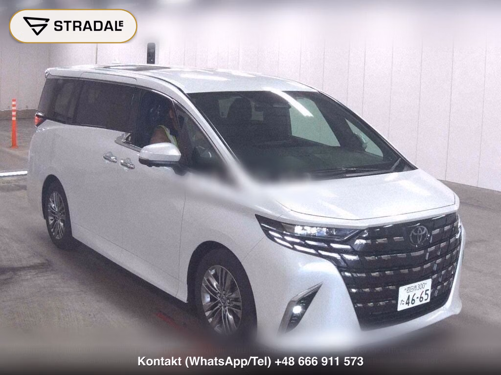 TOYOTA ALPHARD Z 2024, aukcja z Japonii, zdjęcie 1