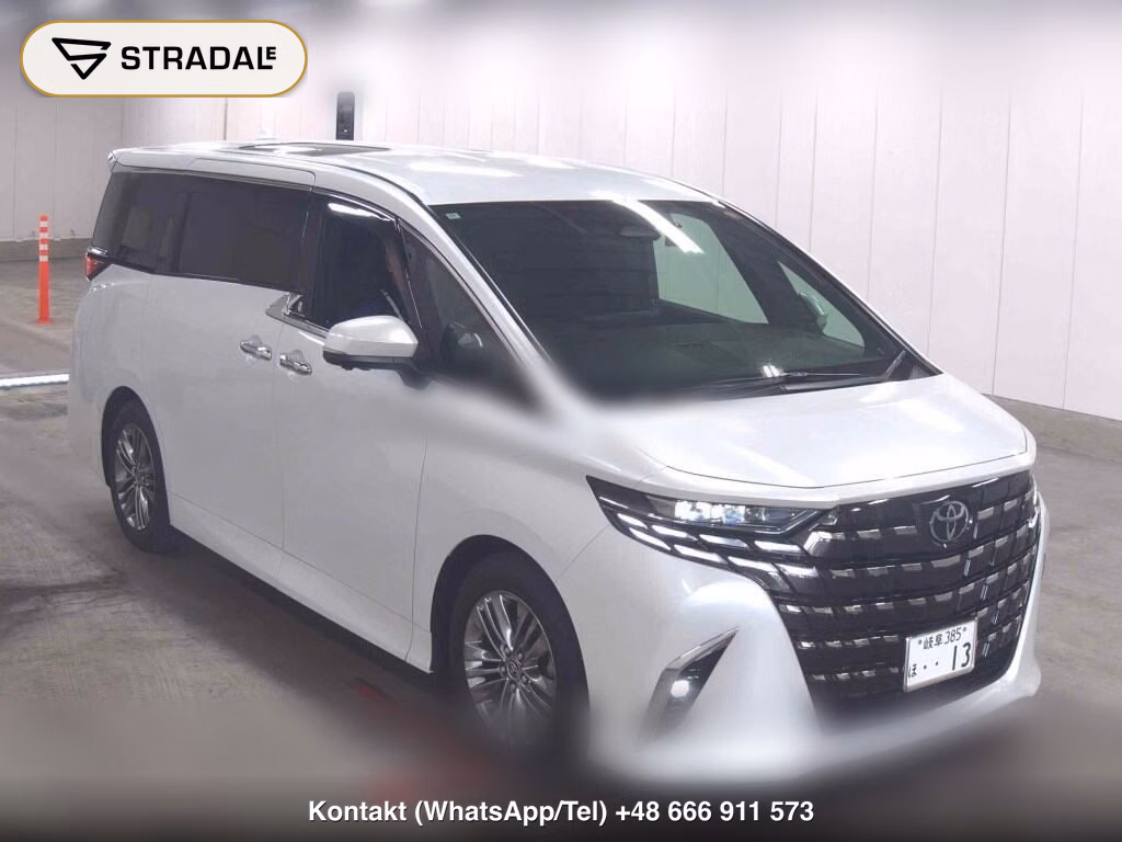 TOYOTA ALPHARD Z 2024, aukcja z Japonii, zdjęcie 1