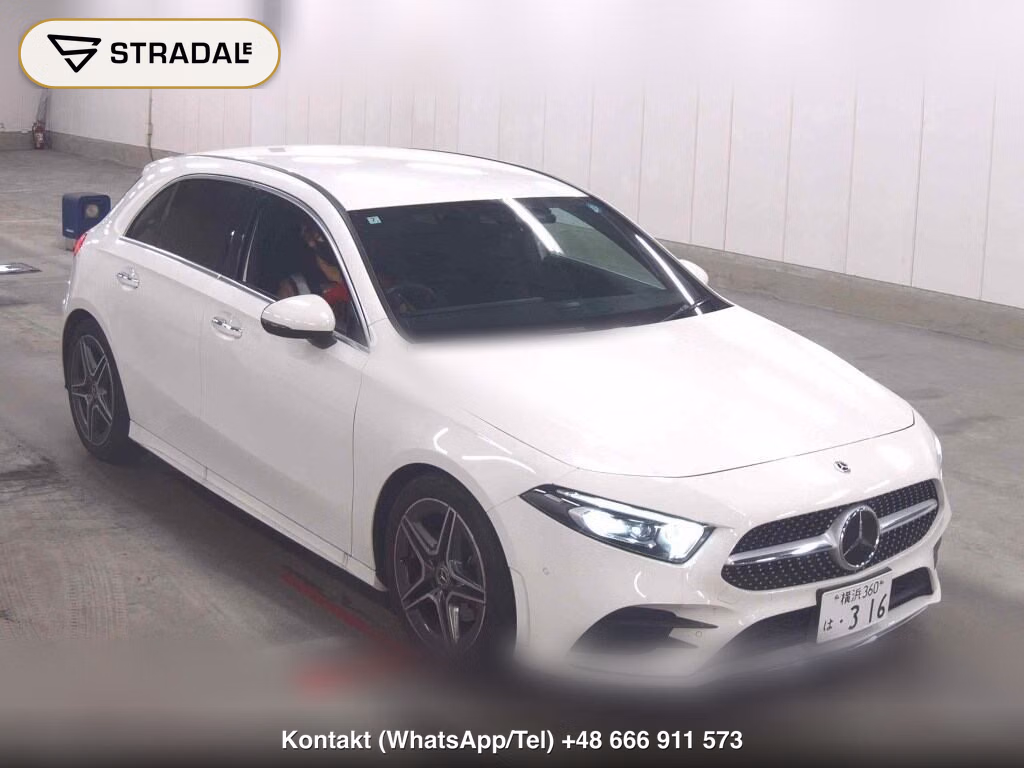 MERCEDES BENZ A-CLASS A180 STYLE AMG LINE 2022, aukcja z Japonii, zdjęcie 1