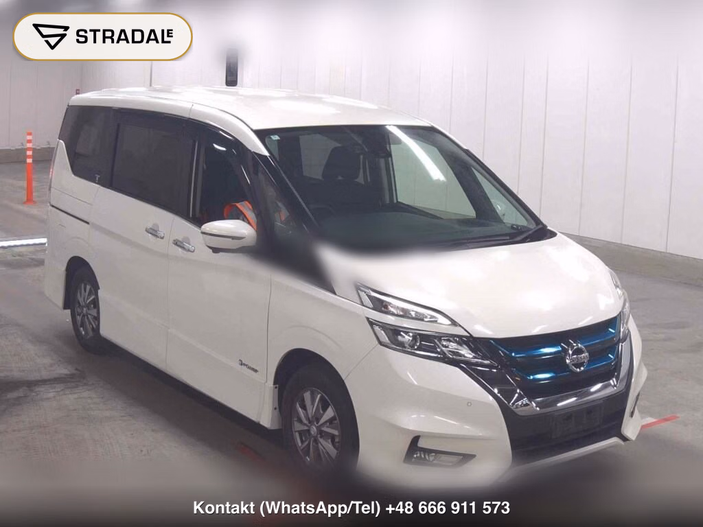 NISSAN SERENA 5D E-POWER HIGHWAY STAR V 2018, aukcja z Japonii, zdjęcie 1
