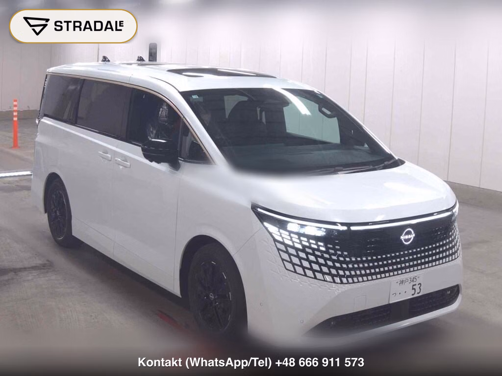 NISSAN ELGRAND 5D 4WD G E-4ORCE 2026, aukcja z Japonii, zdjęcie 1