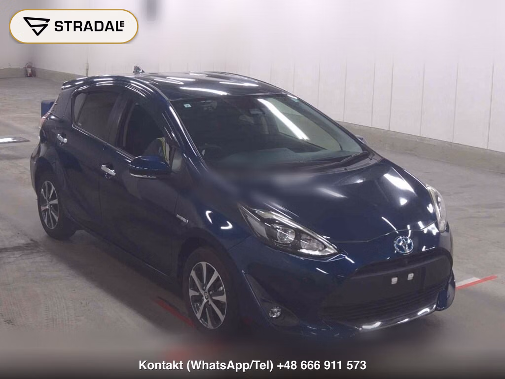 TOYOTA AQUA S STYLE BLACK 2019, aukcja z Japonii, zdjęcie 1