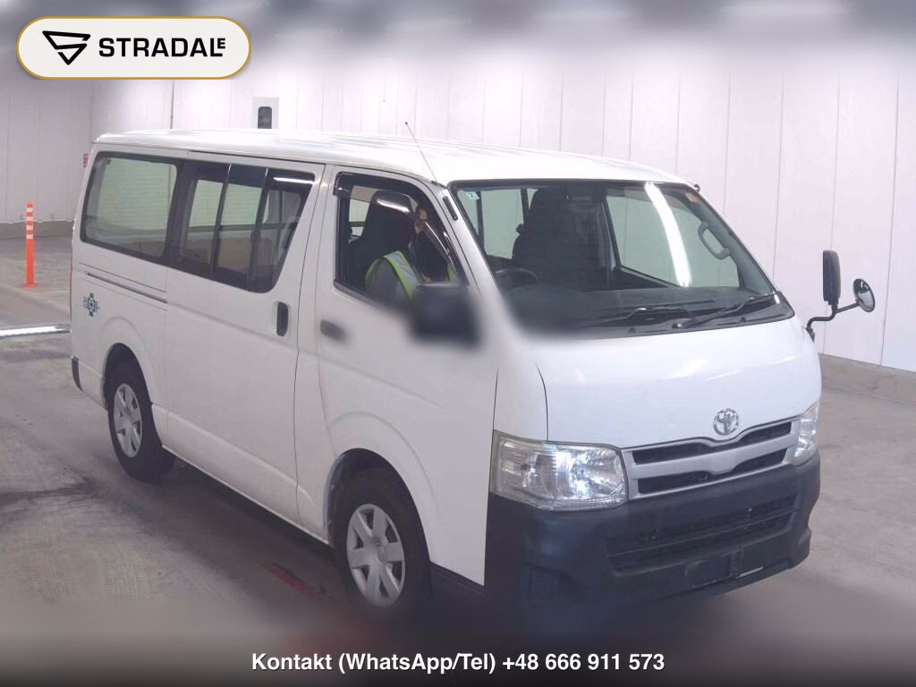 TOYOTA HIACE VAN 5D DX 2013, aukcja z Japonii, zdjęcie 1
