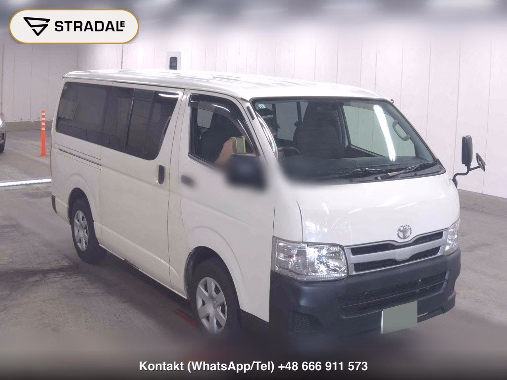 TOYOTA HIACE VAN 5D DX 2012, aukcja z Japonii, zdjęcie 1
