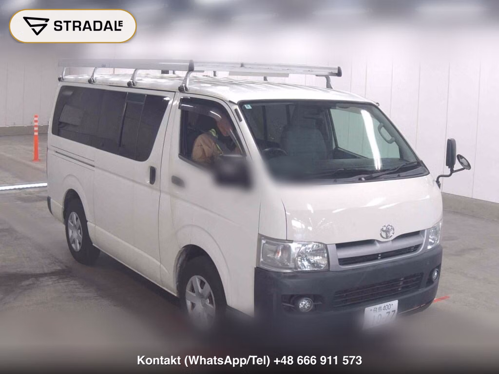 TOYOTA HIACE VAN 5D DX 2007, aukcja z Japonii, zdjęcie 1
