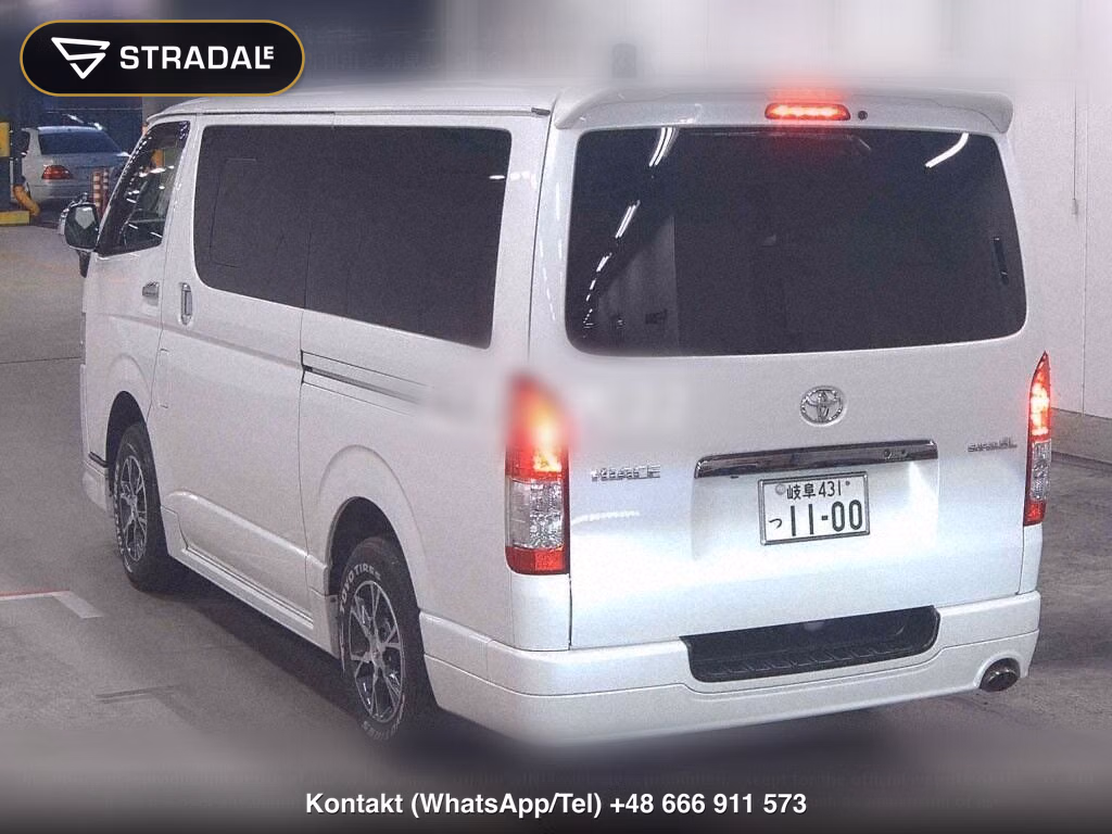 TOYOTA HIACE VAN 5D 4WD LONG SUPER GL DARK PRIME2, miniaturka 3