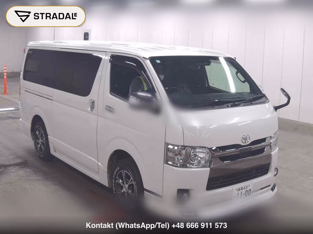TOYOTA HIACE VAN 5D 4WD LONG SUPER GL DARK PRIME2 2019, aukcja z Japonii, zdjęcie 1