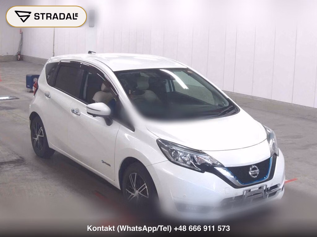 NISSAN NOTE E-POWER MEDALIST 2017, aukcja z Japonii, zdjęcie 1
