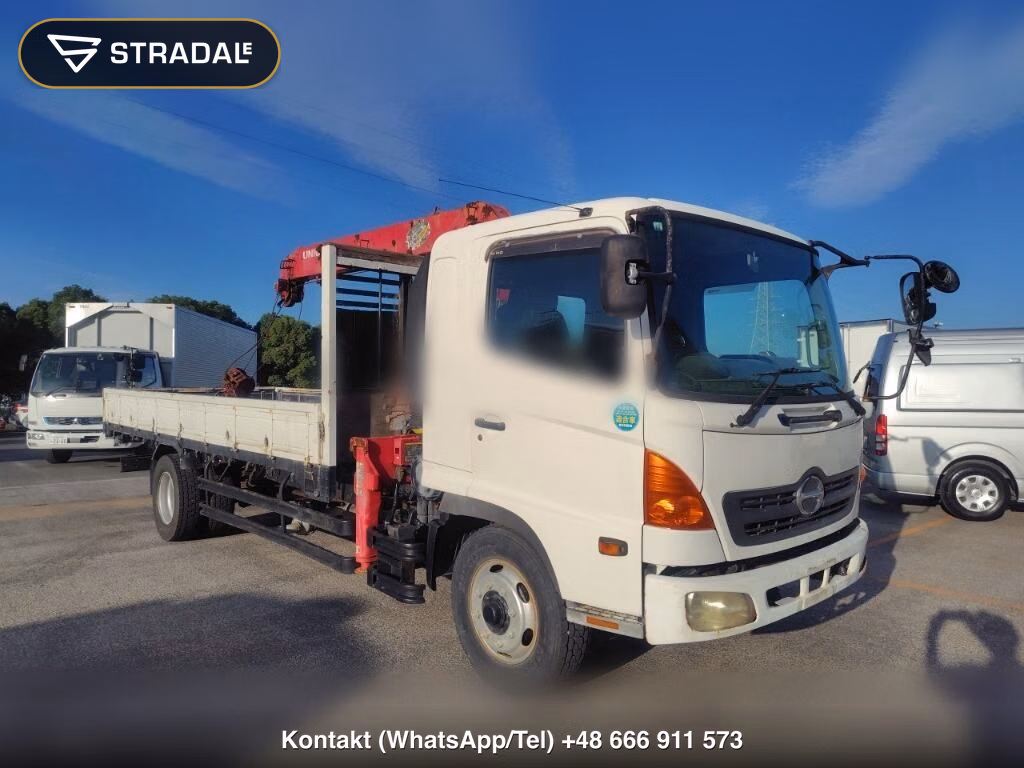 HINO HINO RANGER 2D CRANE 2003, aukcja z Japonii, zdjęcie 1