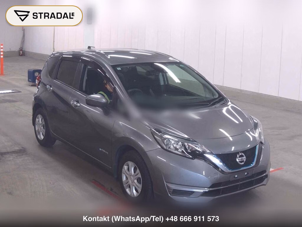 NISSAN NOTE E-POWER X 2017, aukcja z Japonii, zdjęcie 1