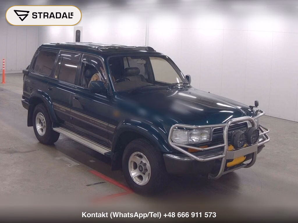 TOYOTA LAND CRUISER 80 4WD VX LIMITED 1993, aukcja z Japonii, zdjęcie 1